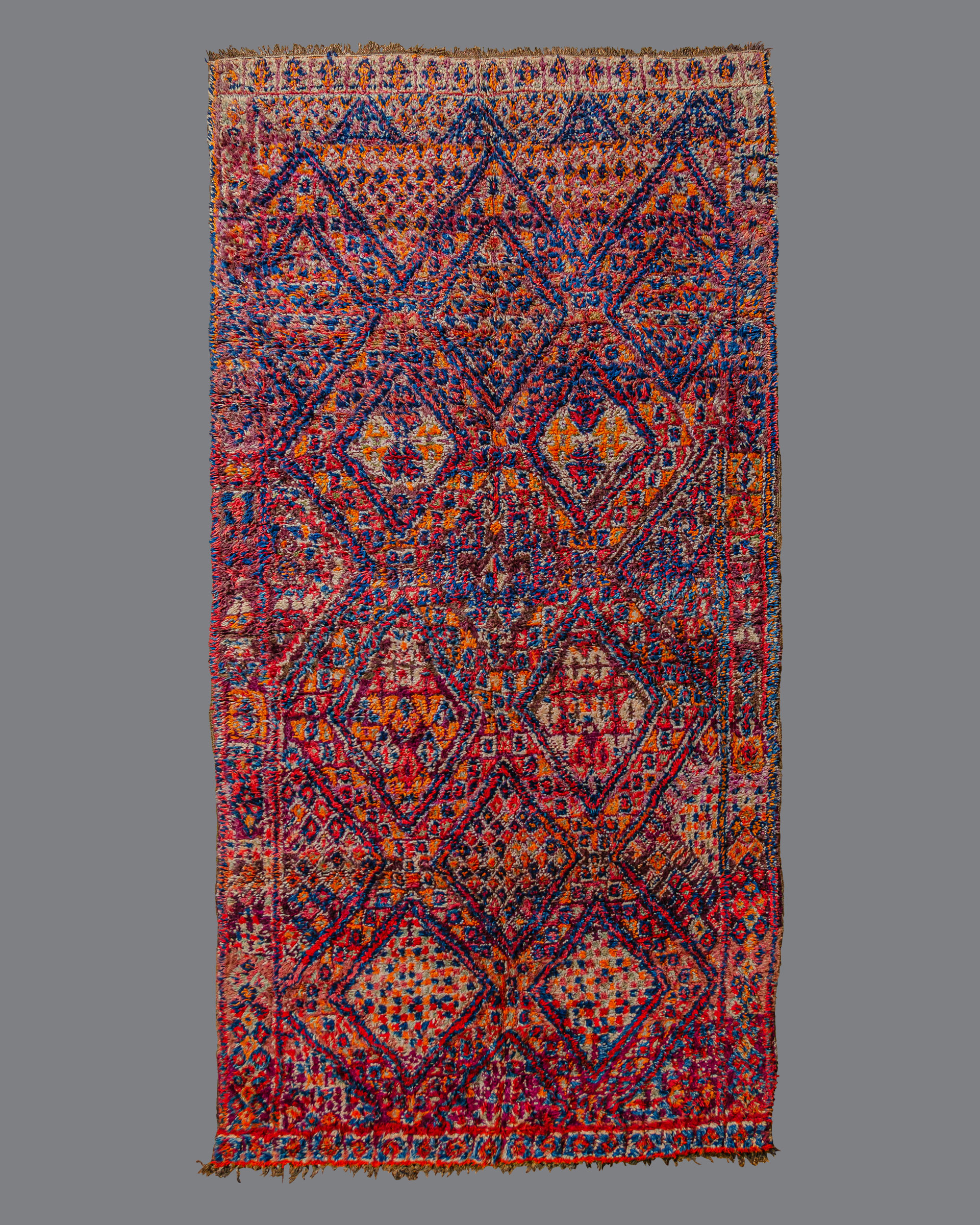 Vintage Moroccan Beni M'Guild Carpet BG_237