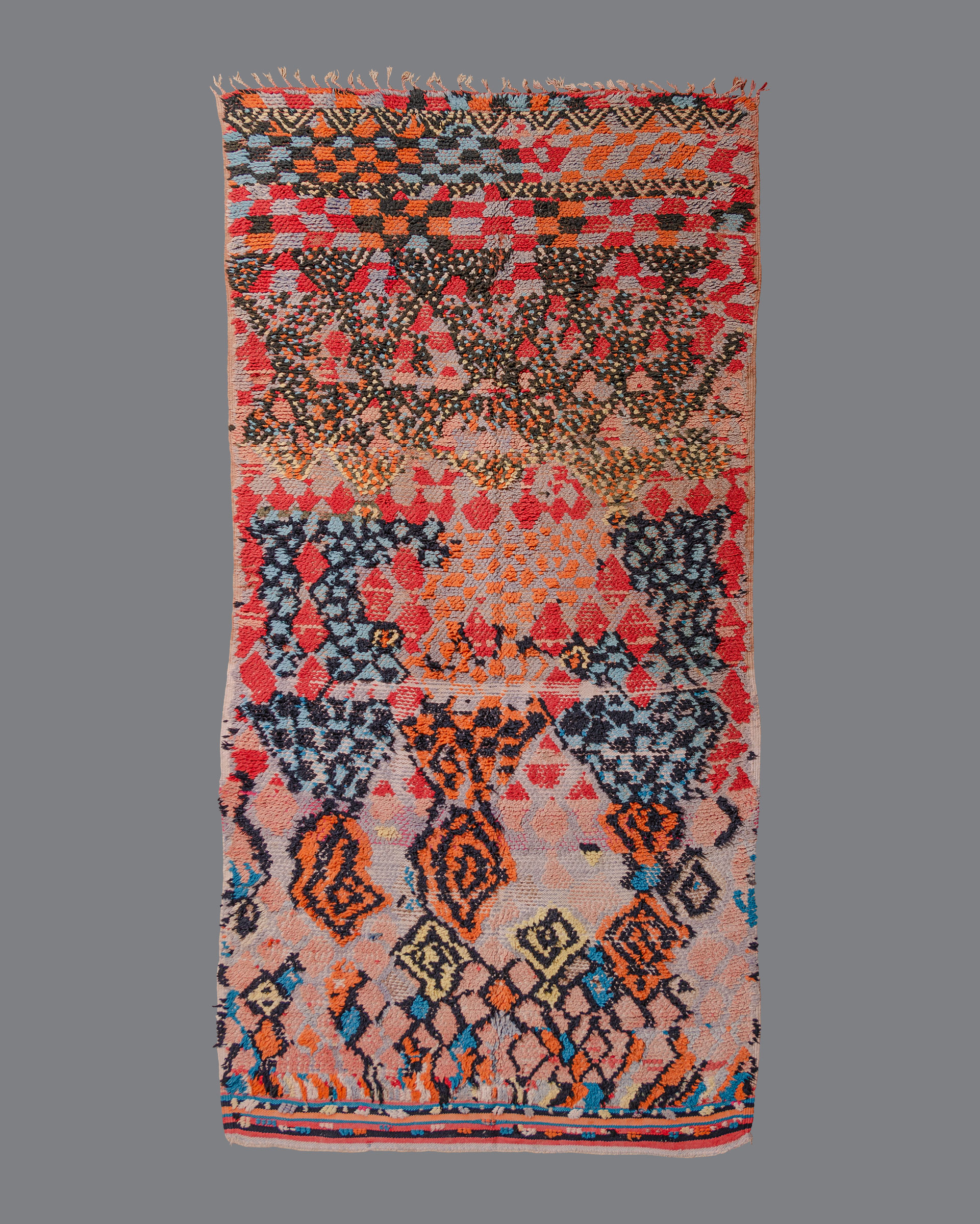 Vintage Moroccan Boujad Carpet BJ_125