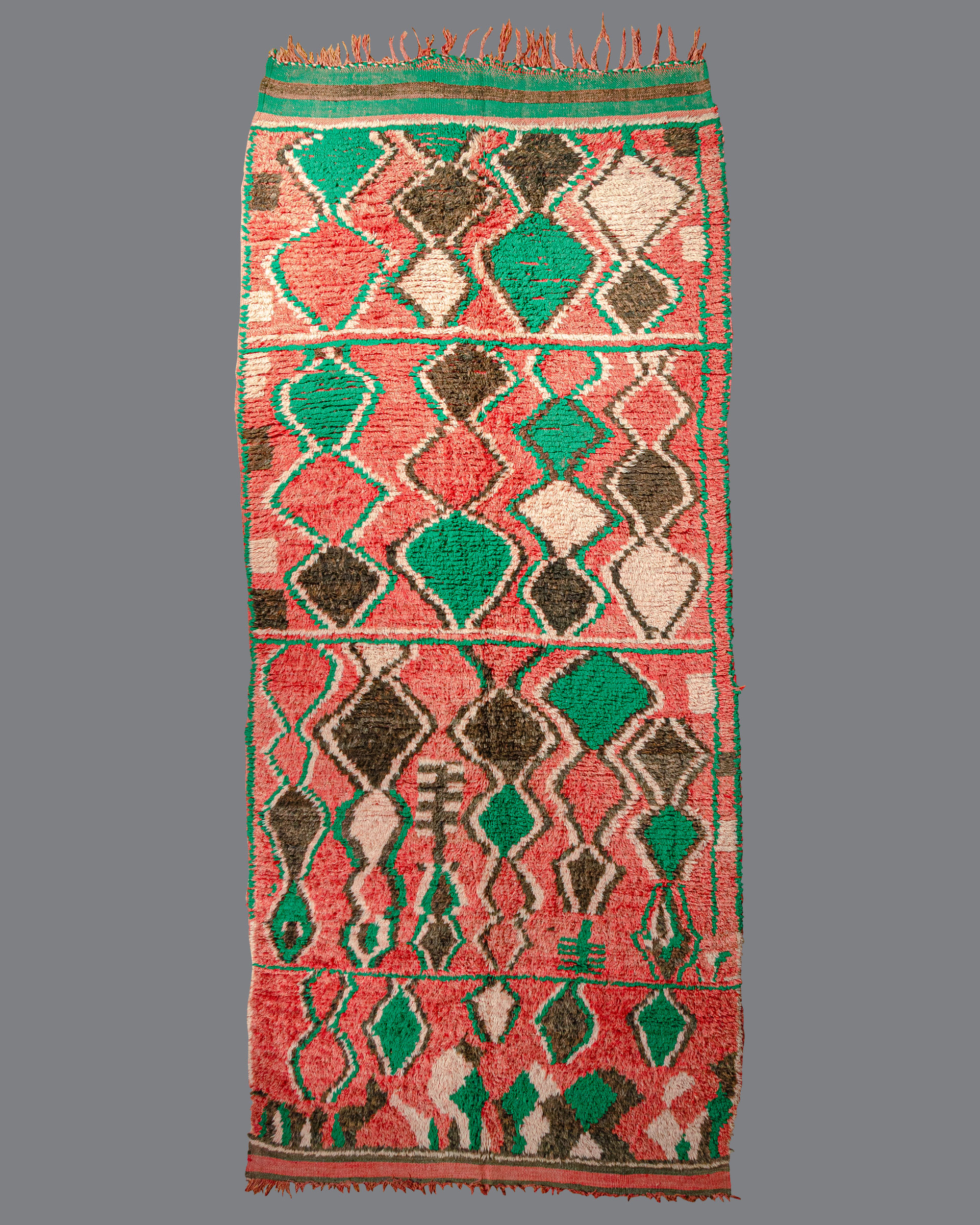 Vintage Moroccan Boujad Carpet BJ_151