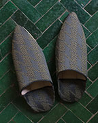 Moroccan Babouches Babouches_Repeat_Classic_Houndstooth