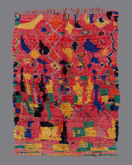 Vintage Moroccan Boujad Carpet BJ91