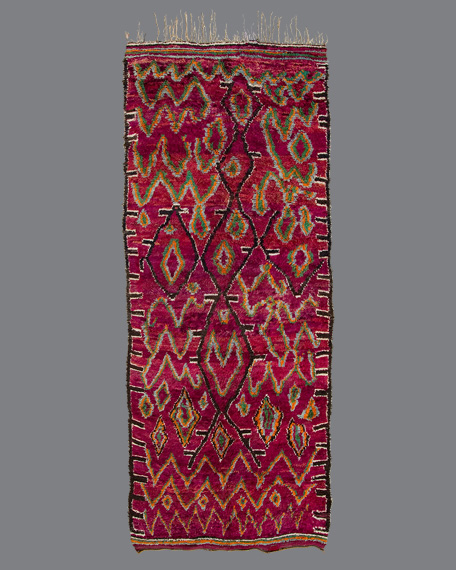Vintage Moroccan Aït Bou Ichaouen Carpet TS14