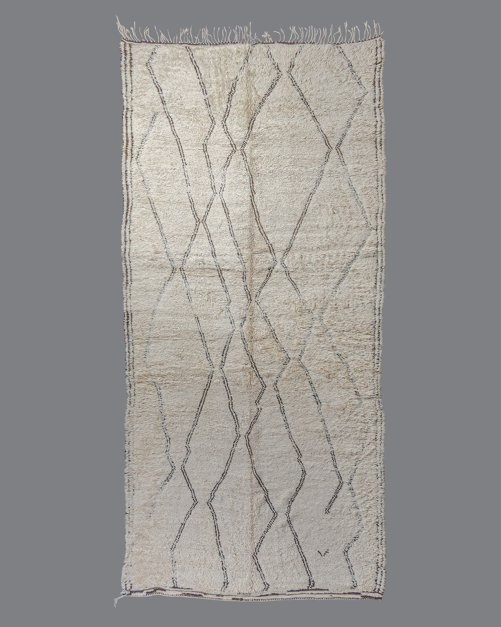 Vintage Moroccan Beni Ouarain Carpet BO_225