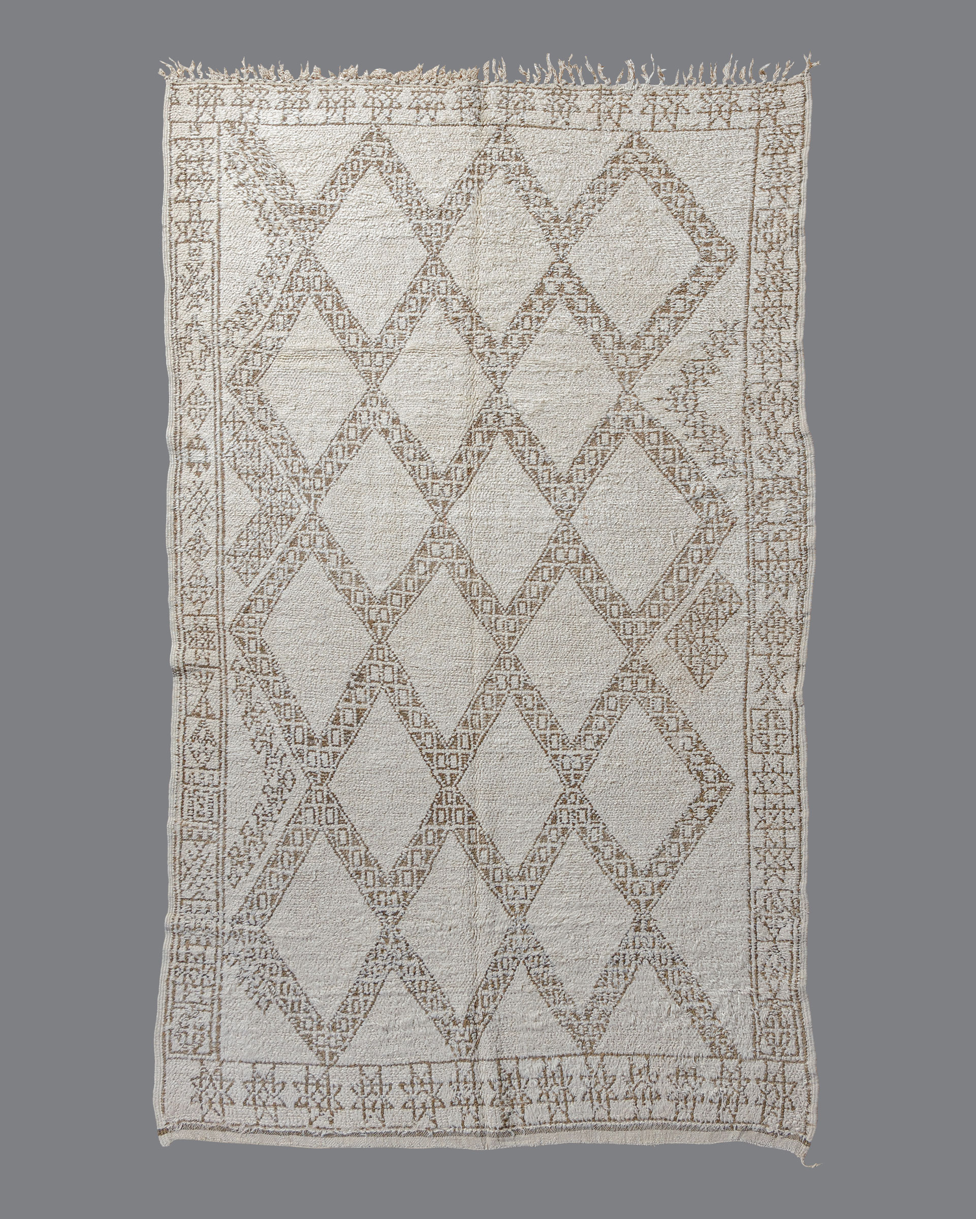 Vintage Moroccan Beni Ouarain Carpet BO_226
