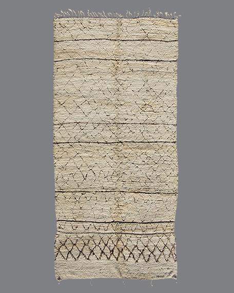 Vintage Moroccan Beni Ouarain Carpet BH06