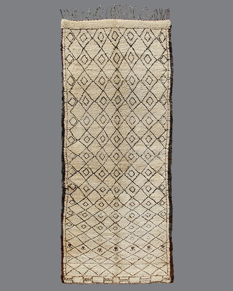 Vintage Moroccan Beni Ouarain Carpet BO_114