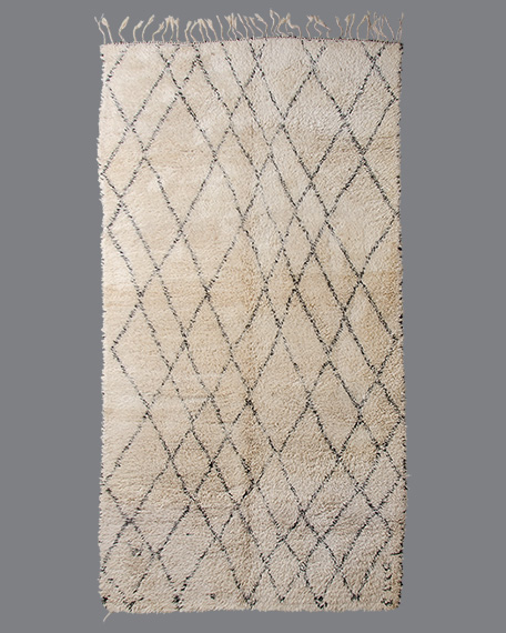 Vintage Moroccan Beni Ouarain Carpet BO_141