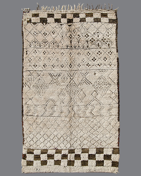 Vintage Moroccan Beni Ouarain Carpet BO_128