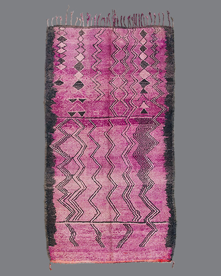 Vintage Moroccan Aït Bou Ichaouen Carpet TS12
