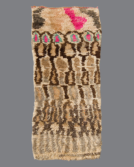 Vintage Moroccan Aït Bou Ichaouen Carpet TS16